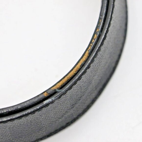 Louis Vuitton Belt Initiales Damier Graphite Black/Grey M9808 Size 90/36 US - Picture 11 of 14
